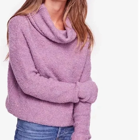 Free People Stormy Fuzzy Cowl Neck Sweater -
Size XS - Picture 2 of 7